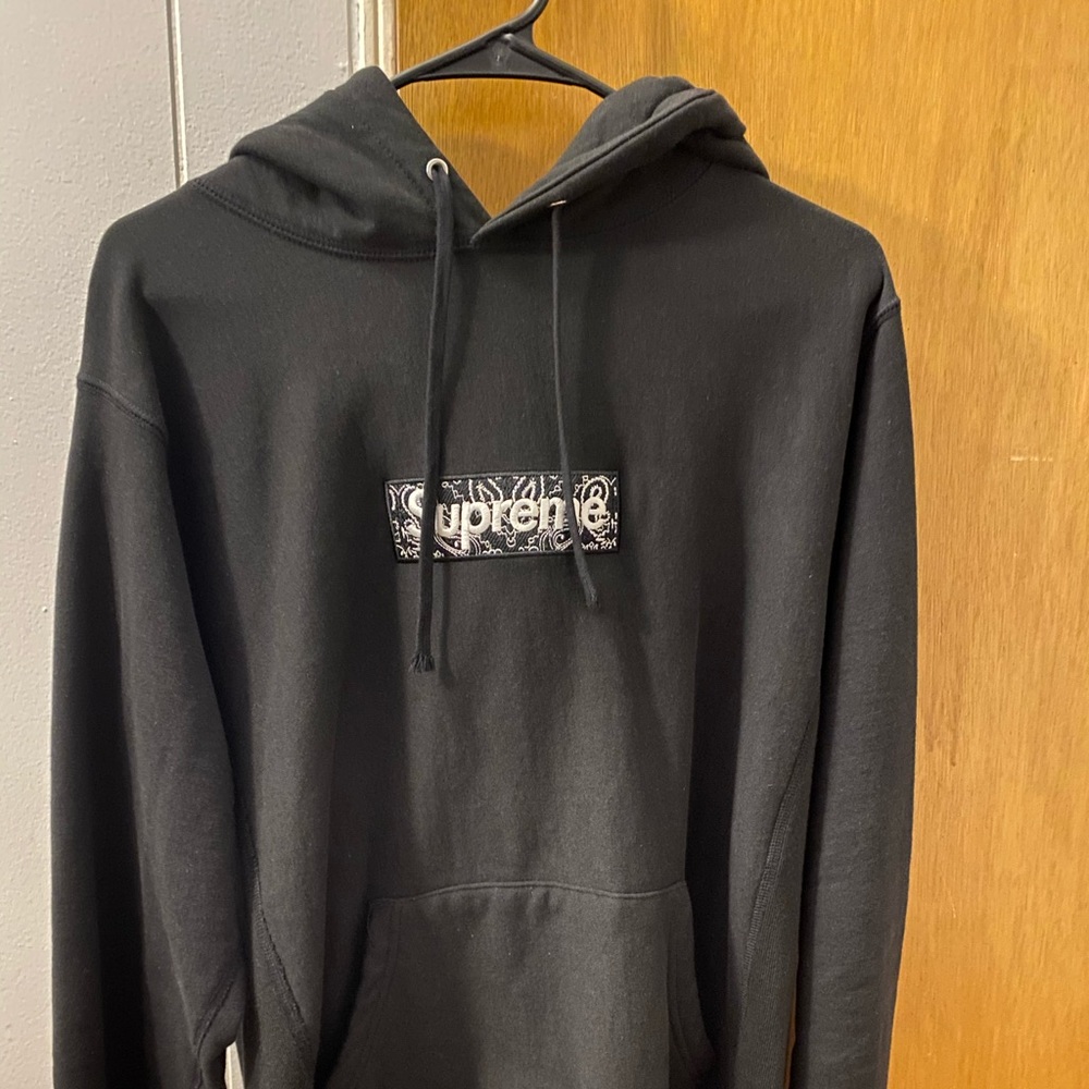 Supreme bandana box logo hoodie authentic